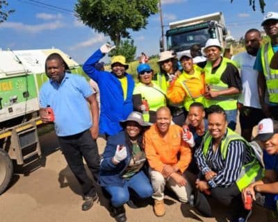 Protea Glen locals come together to think clean