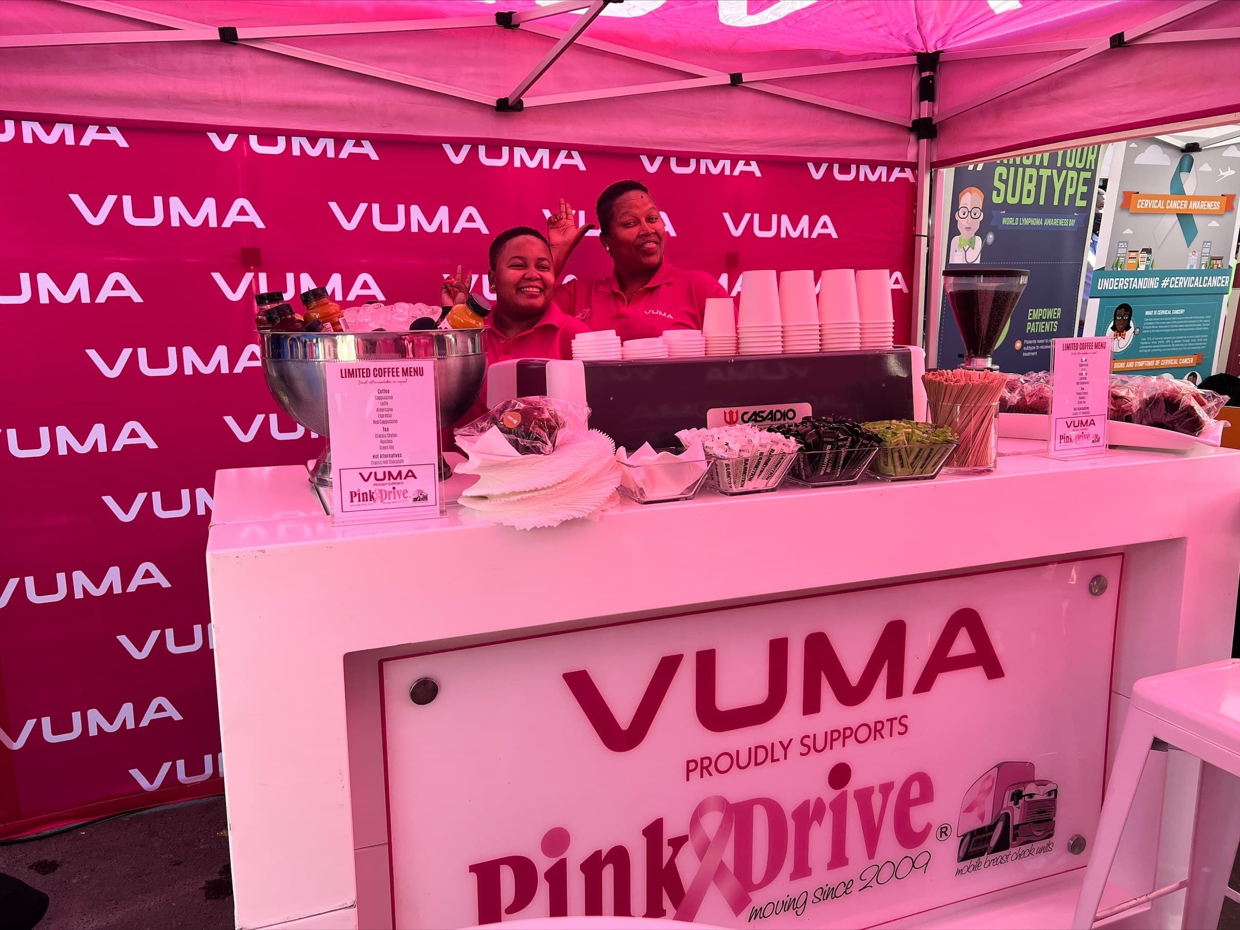 Vuma Partners with PinkDrive to Close the Care Gap for World Cancer Day